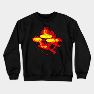 UFO Geometry  II Crewneck Sweatshirt